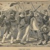 Depiction of Chartist Uprising