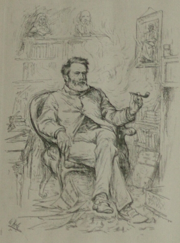Engraved Portrait of David Masson