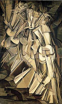 Duchamp's Nude Descending a Staircase