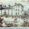 Chartists attacking Westgate Hotel