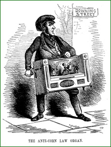 Punch cartoon of Cobden