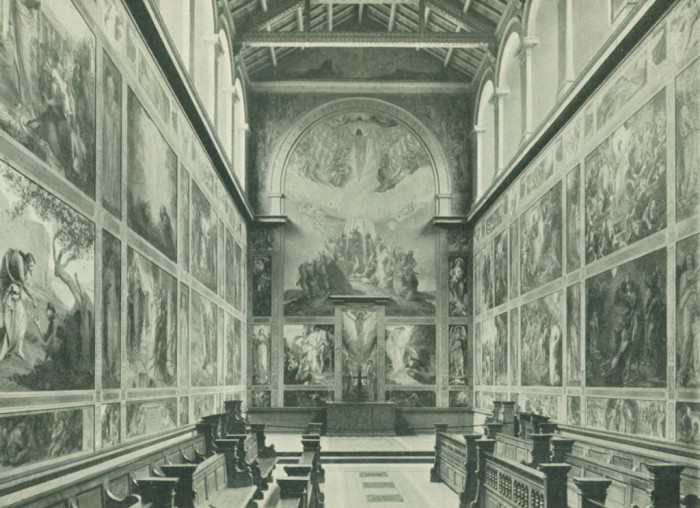 Interior, Chapel of the Ascension