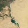 NASA image of the Suez Canal