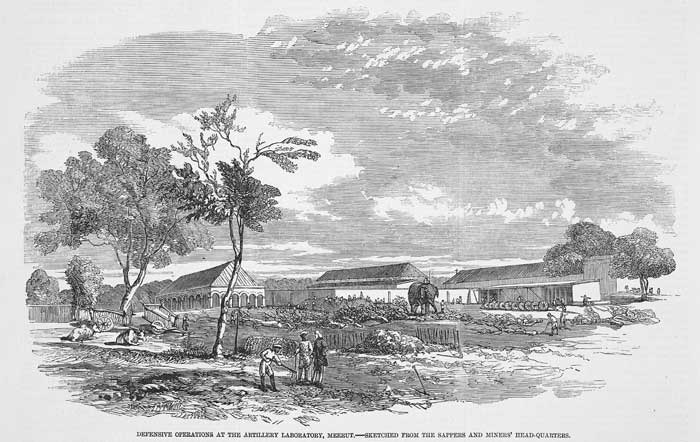 Illustration-6_Defensive-Operations Artillery, Meerut in ILN