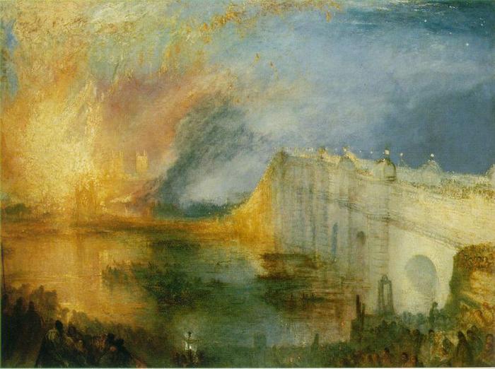Turner's Burning of the Houses of Lords and Commons