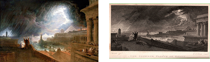 John Martin painting and engraving