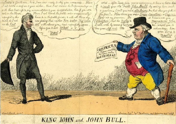 Cruikshank King John