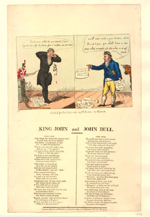 Cruikshank, King John