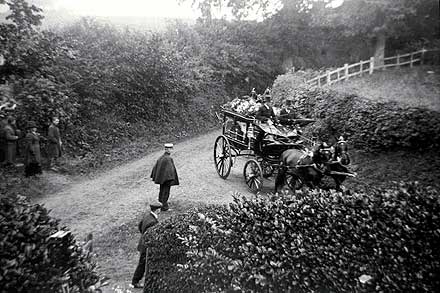 Photo of funeral procession