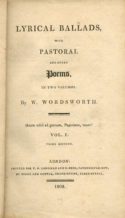 Cover Image of Wordsworth's Lyrical Ballads
