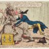 Figure 3: James Gillray. "_Political Ravishment, or The Old Lady of Threadneedle-street in Danger!_” 1797. Wikimedia Commons.