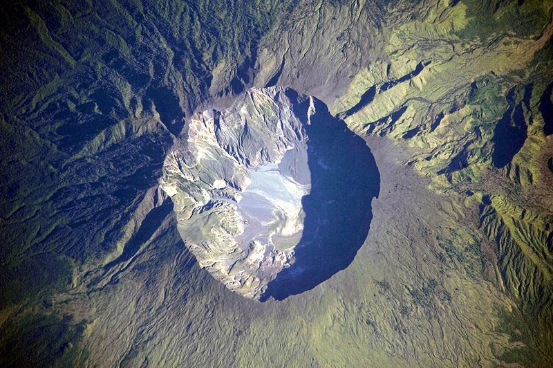 The Summit Caldera of Mount Tambora