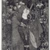 Aubrey Beardsley. The Abbé, 1895. Pen and Indian ink on white wove paper, 24.9 × 17.6 cm. Victoria and Albert Museum, LondonPen and Indian ink on white wove paper, 24.9 × 17.6 cm. Victoria and Albert Museum, London